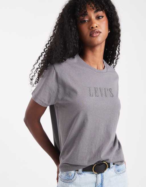 Levi's classic logo T-shirt in gray