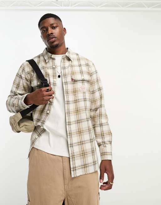 Levi mens outlet flannel shirts