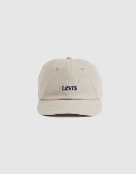 Levi's Club logo cap in off white - view 1