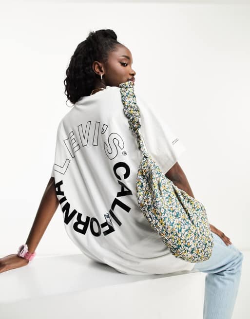 Levi's – Cobalt – T-Shirt in Weiß mit Grafikprint