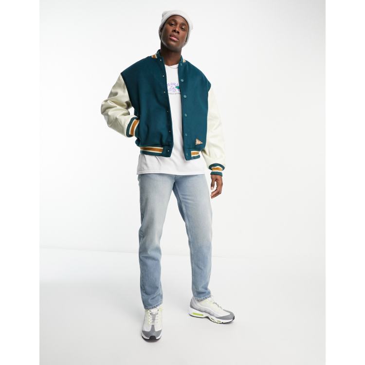 Coit Letterman Jacket - Blue