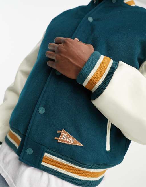 Coit Letterman Jacket - Blue