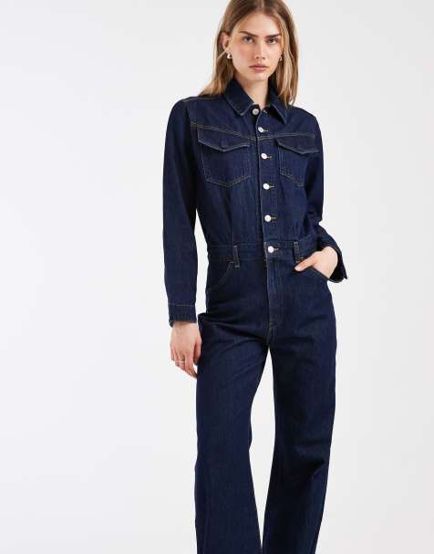Levi's - Combinaison style western - Bleu - view 1