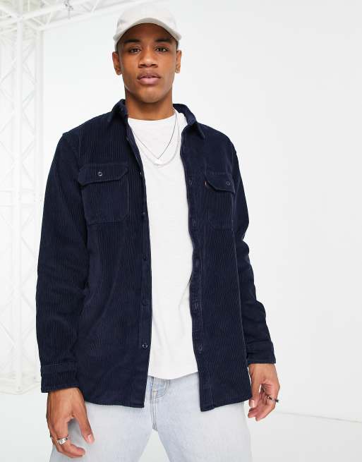 Levi's corduroy shirt in navy | ASOS