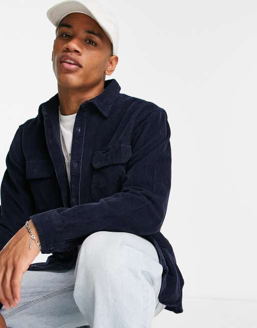 Levi's corduroy shirt in navy | ASOS