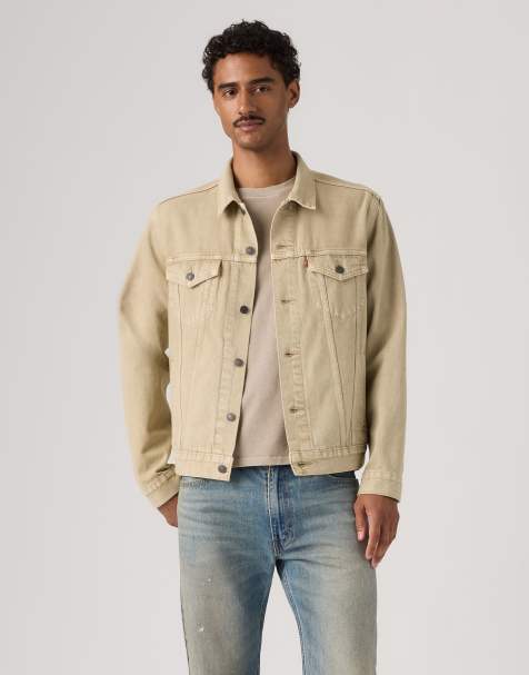 Levi's Corduroy trucker jacket in sand - view 1