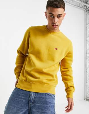 yellow levis sweater