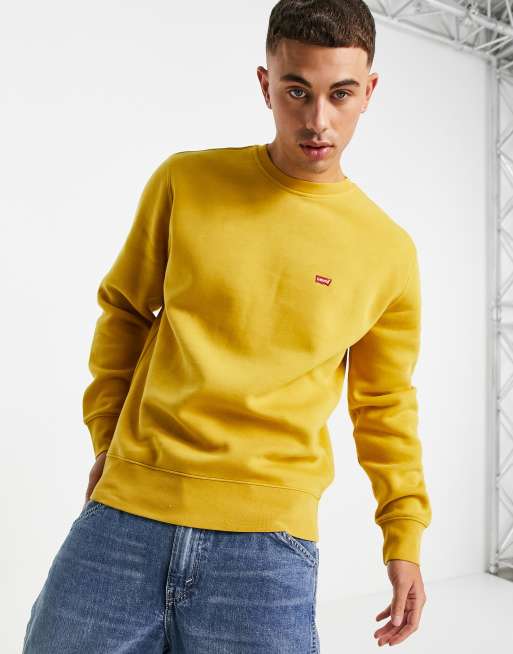 Levis yellow sweatshirt new arrivals