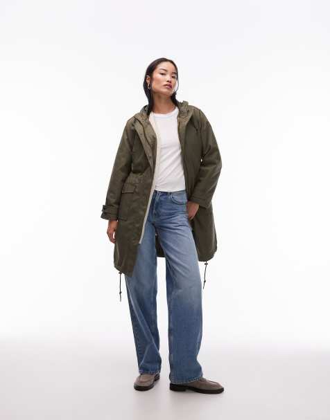 Levi's Crawford western 3-in-1 parka coat in khaki