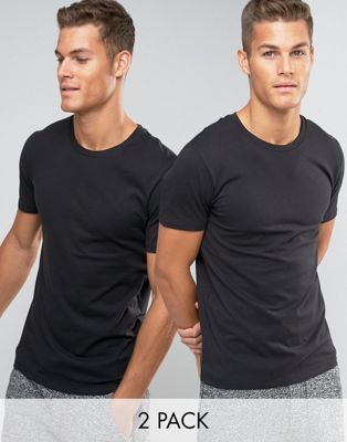 Levi's crew neck t-shirt in 2 pack in 
