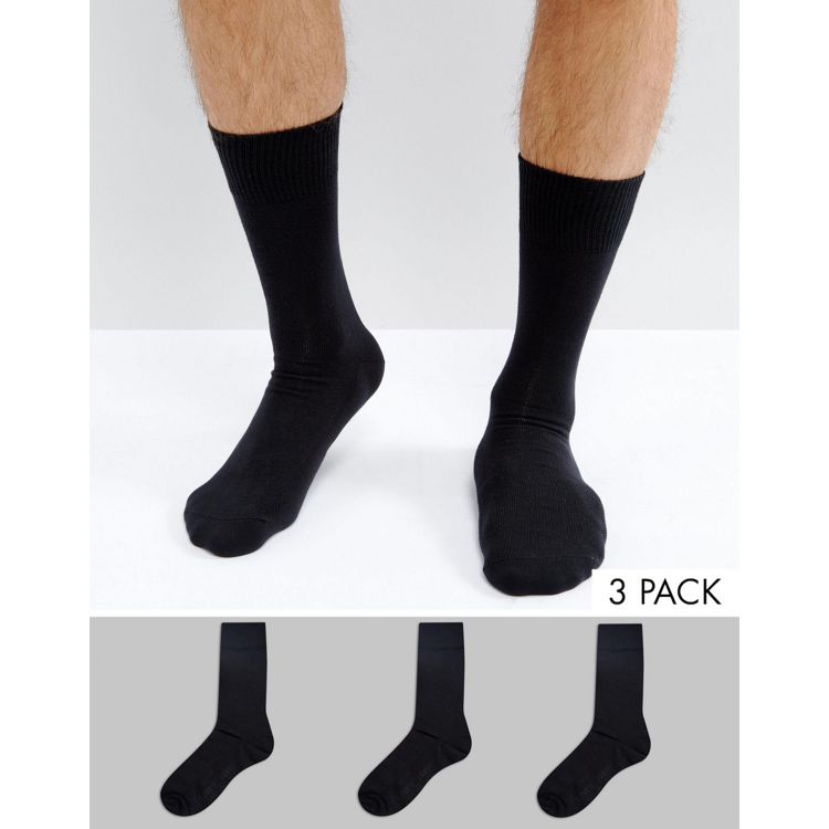 Levi's Trainer Socks 3 Pack Black, $11, Asos