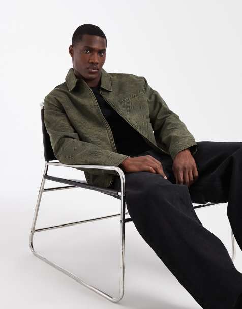 Levi's Cristobal harringtonjack met print in kaki - view 1