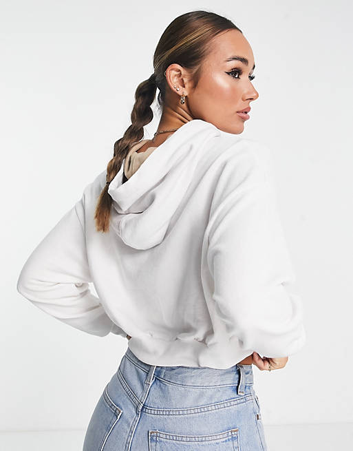 Levi's cropped hoodie in white | ASOS