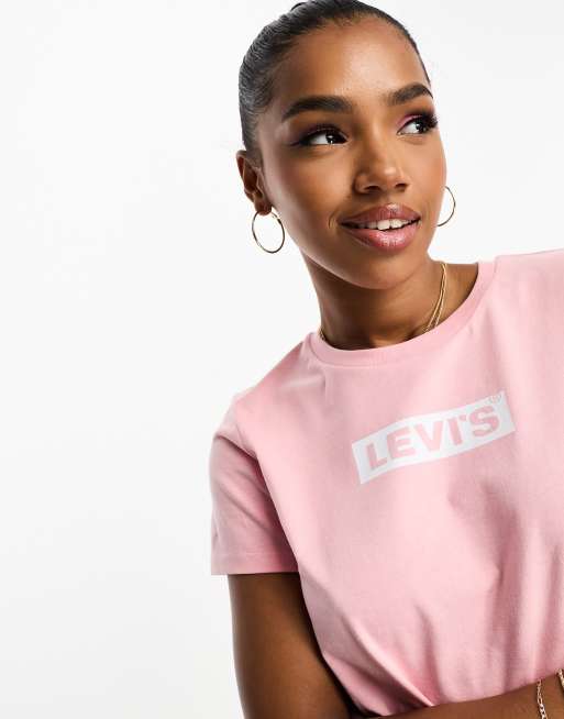 Levis shop pink shirt