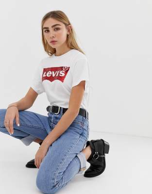 levis sequin t shirt