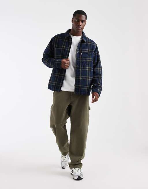 Levi's Crowley koszula wierzchnia w kratę w kolorze niebieskim, 2 z 5