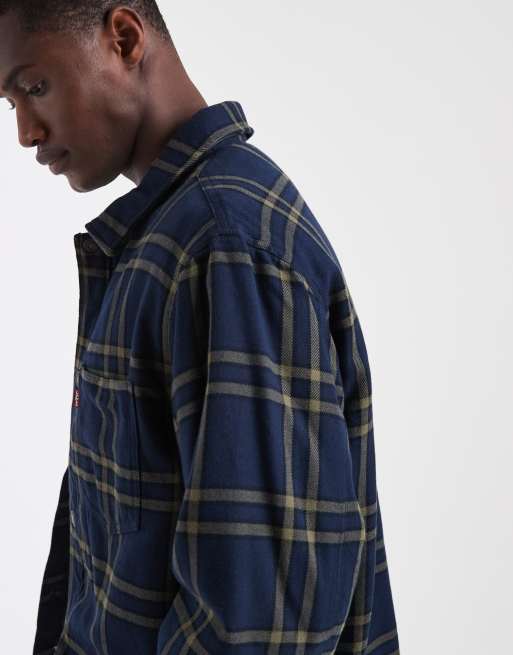 Levi's Crowley sobrecamisa a cuadros azul, 5 de 5
