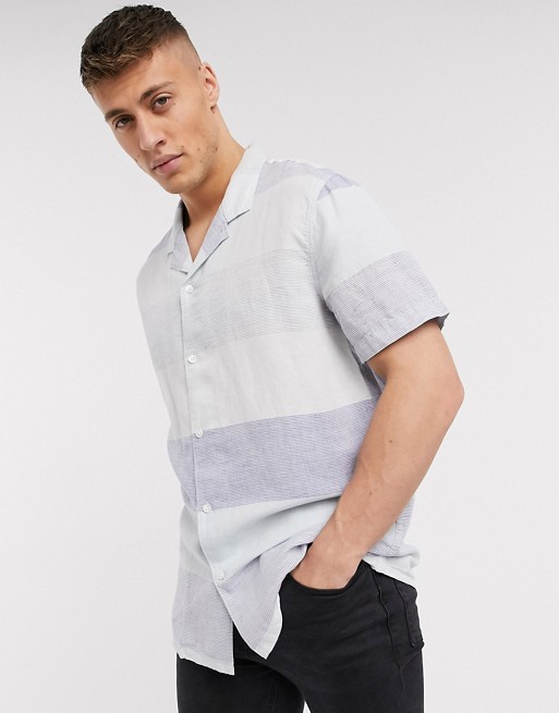 Levi's cubano stripe short sleeve shirt