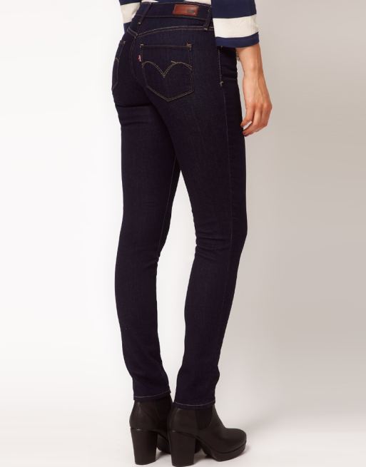 Levis bold sale curve skinny jeans