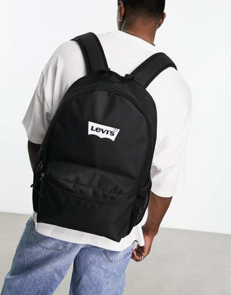 Levi's – Czarny plecak z logo - view 1