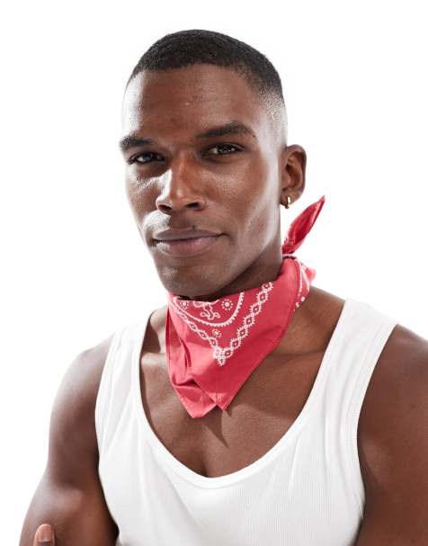 Levi's – Czerwona bandana ze wzorem paisley - view 1