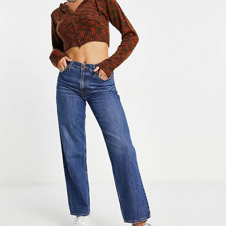 Levi's dad jeans in blue | ASOS