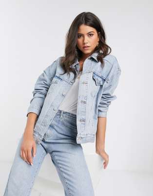 levi's dad denim trucker jacket