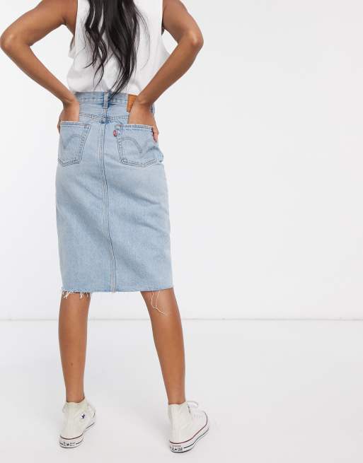 Levis pencil outlet skirt