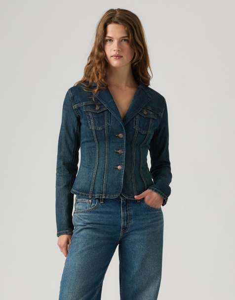 Levi's denim blazer in blue - view 1