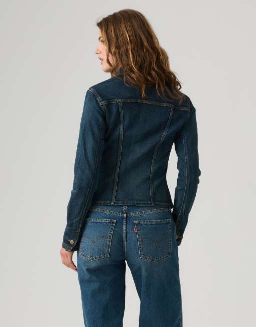 Levi's denim blazer in blue, 2 of 4