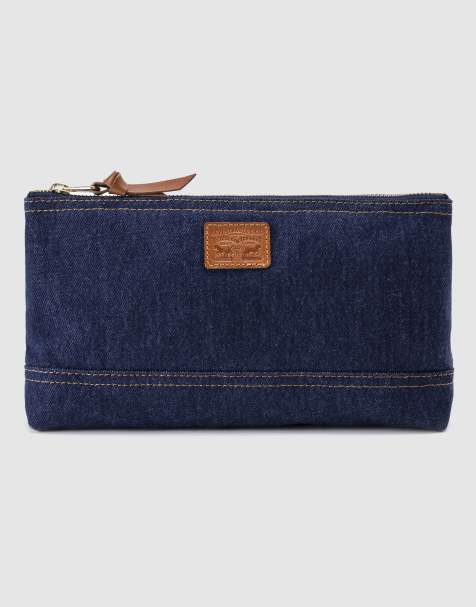 Levi's Denim-Geldbörse in Blau - view 1