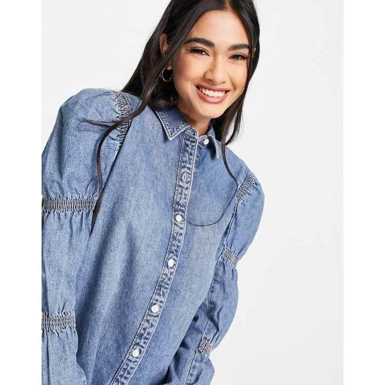 Levis womens shop denim shirt