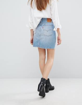 levis skirt denim