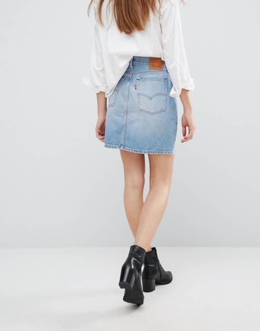 Levis on sale skirt jeans