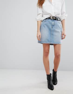 levi denim skirt uk