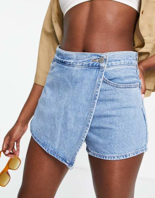 Jupe best sale short jeans