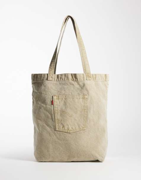 Levi's denim tote-taske i grå - view 1