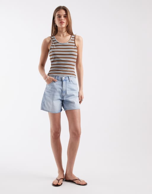 Levi's - Denimshorts med indsyet talje og længde til midt på låret, 2 af 5