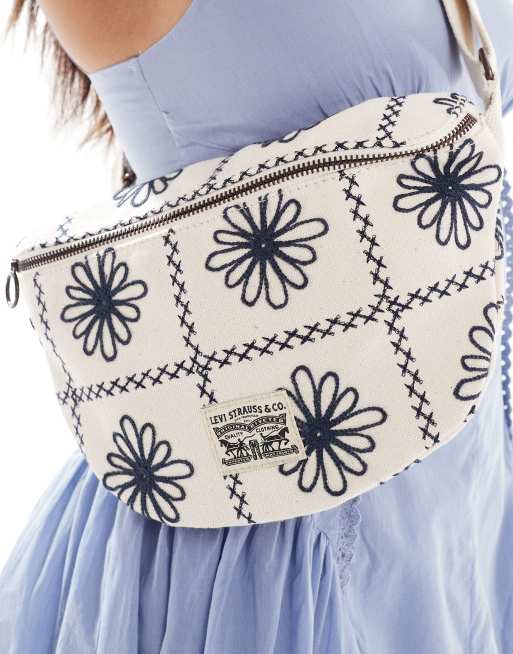 Skechers crossbody tas lichtroze