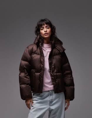 Levi's - Doudoune courte style western - Marron-Brown