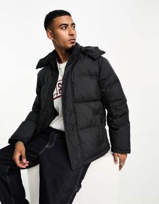 Levi's hooded best sale puffer jacket