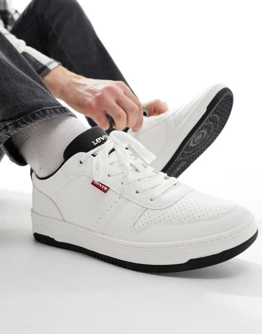 Levis mens leather on sale shoes