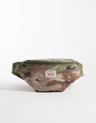 Duboce - Gürteltasche zum Umhängen mit Military-Muster-Grün Grün One Size