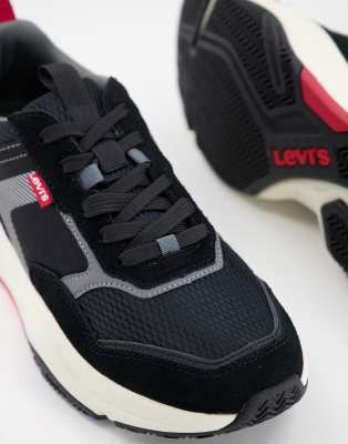 black levi trainers
