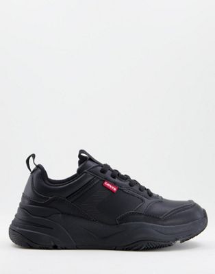Levi's Eastman chunky trainers in black | ASOS