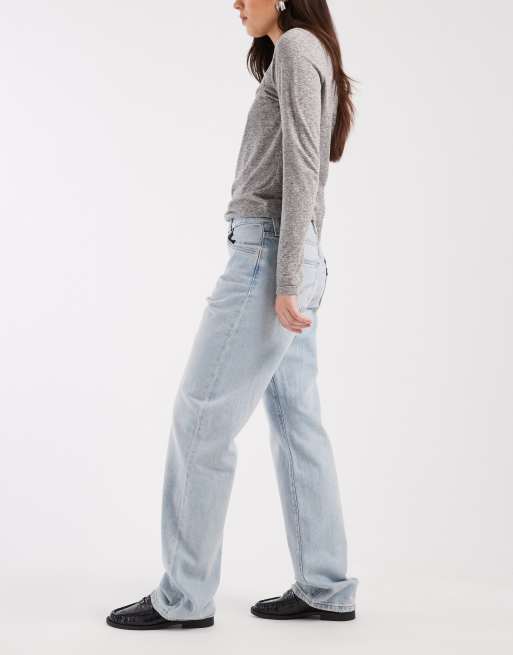 Levi's easy dad jean in light blue , 3 of 5
