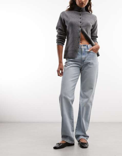 Levi's easy dad jeans i ljus tvätt - view 1