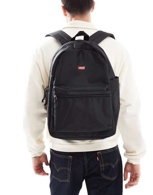 Levi's - Eenvoudige rugzak met vleermuislogo in zwart, 4 van 4