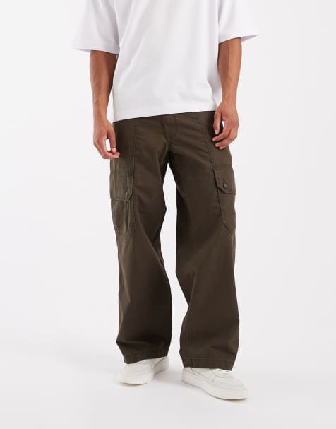 Levi's ekstra baggy cargobukser i khaki - view 1