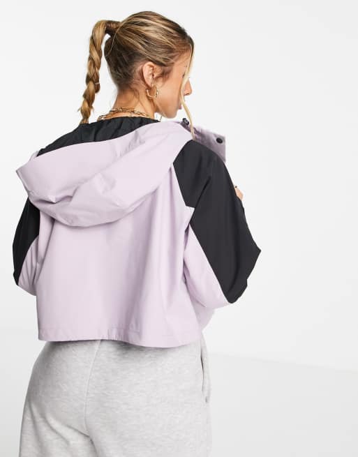 Levi s Elliot cropped shell jacket in lavender frost